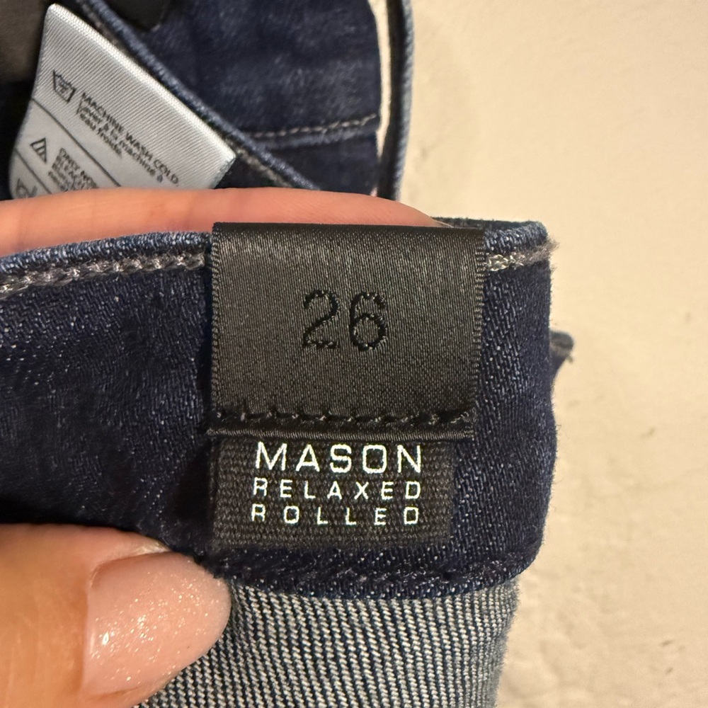 Vince Mason Relaxed Rolled 3rd street Wash Size 26 - Picture 7 of 10